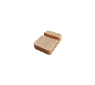 ĐẾ DỰNG ĐIỆN THOẠI GỖ BEECH – 1 RÃNH 